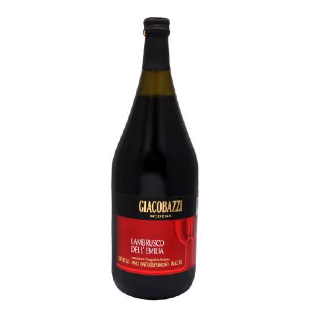 GIOCABAZZI LAMBRUSCO VINO FRIZZANTE  DELL"EMILIA AMABILE