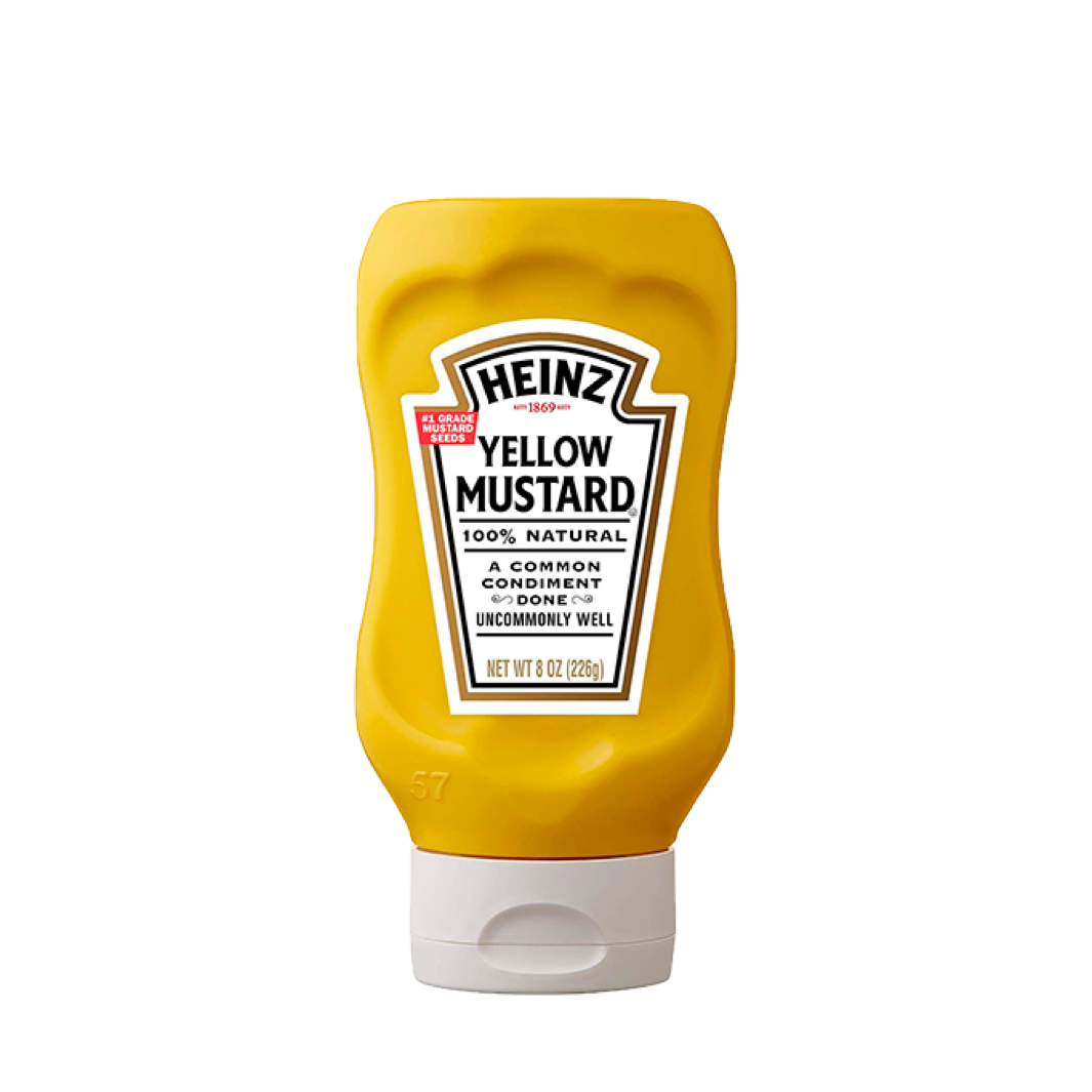 YELLOW MUSTARD HEINZ