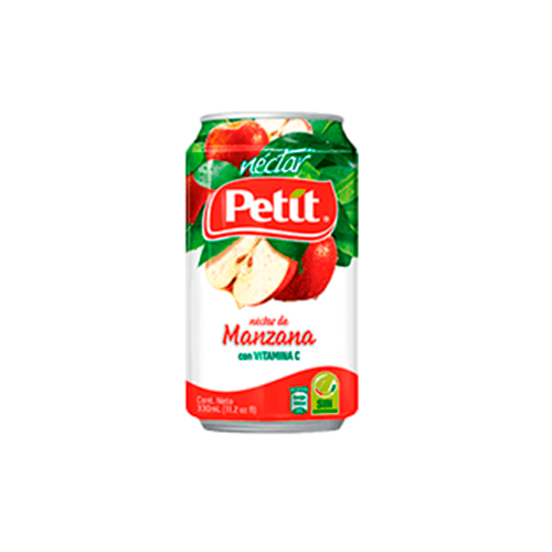 JUGO PETIT LATA 335 ML MANZANA